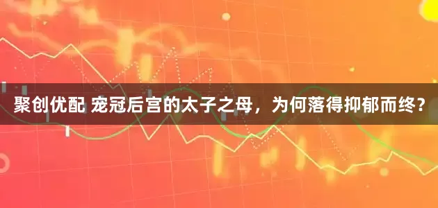 聚创优配 宠冠后宫的太子之母，为何落得抑郁而终？